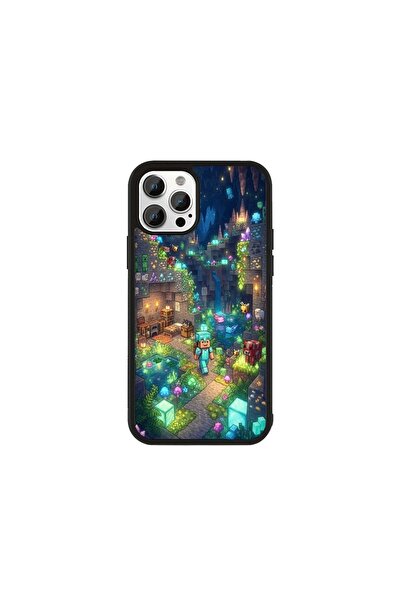 Generic Brand Husa Premium Galaxy S24 Ultra Minecraft - Model Satul Minier de...