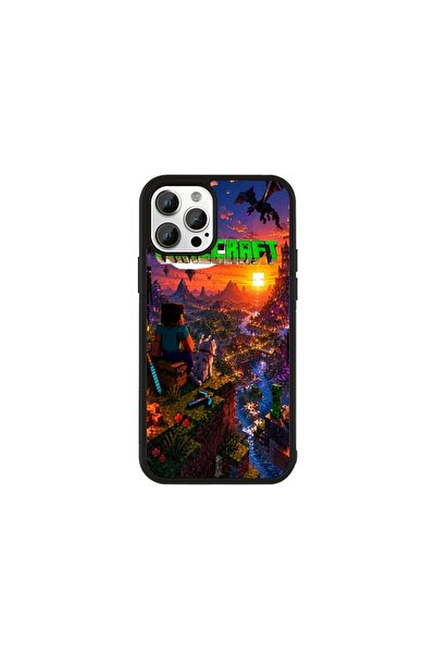 Generic Brand Husa Premium Galaxy A36 Minecraft - Model Apus de Soare Dragon ...