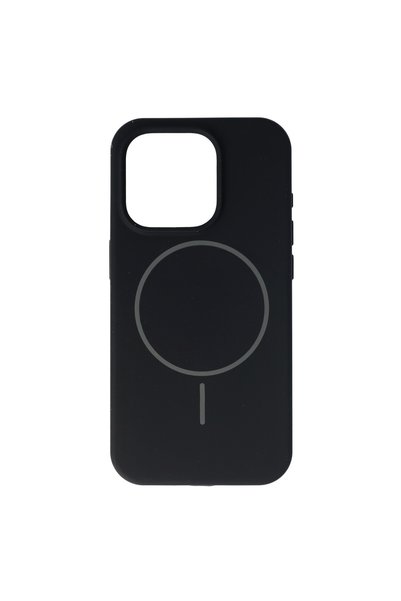 SEP Husă din silicon moale Magsafe pentru Apple iPhone 16 Pro Max Negru