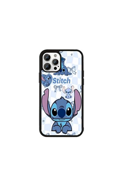 Generic Brand Husa Premium iPhone 14 Plus Stitch - Model cu model Stitch cu f...