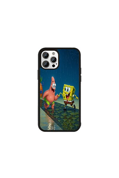Generic Brand Husa Premium Galaxy S24 FE SpongeBob - Model Moon Walk Friends