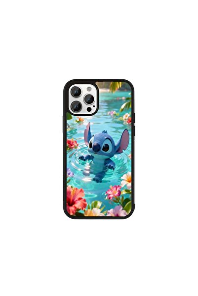 Generic Brand Husa Premium Galaxy S24 Plus Stitch - Model Flori de Piscină St...