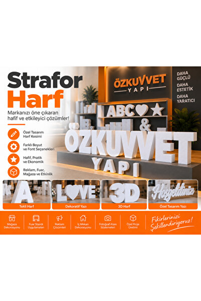 Genel Markalar Strafor harf