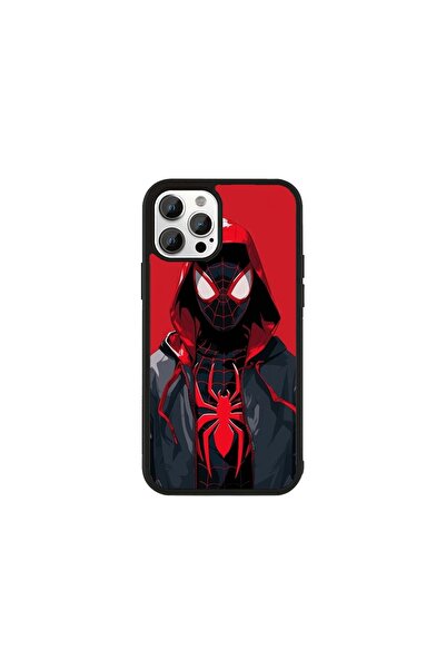 Generic Brand Husa Premium iPhone 11 Pro Max Spiderman - Model Red Hood Miles
