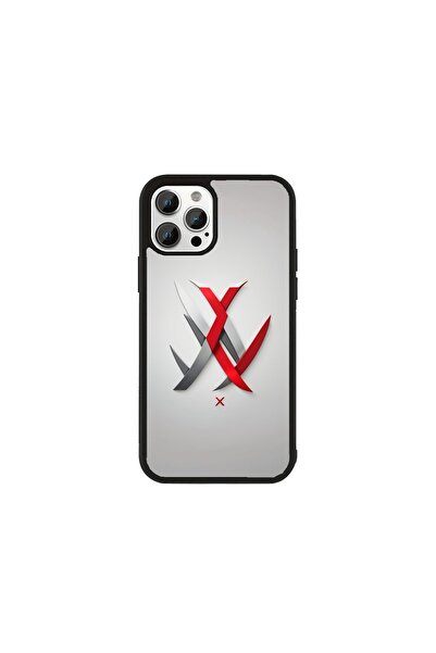 Generic Brand Husa Premium Galaxy S25 Plus Logouri Lup - Model Sharp X Monogramă