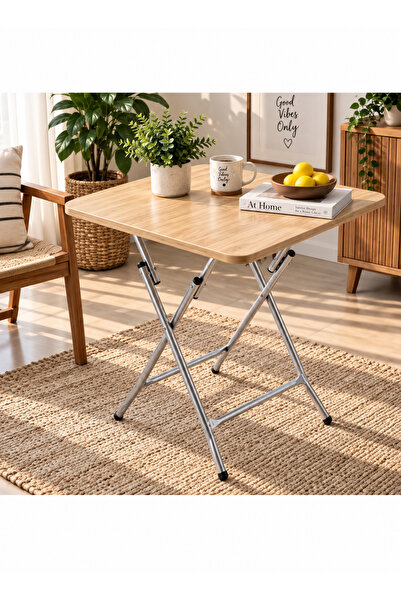 N.zone Multi-Purpose Folding Table with Practical Modern Design, Durable Mdf ...