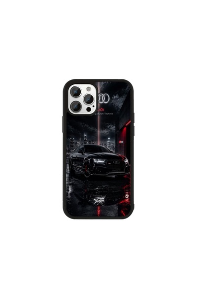 Generic Brand Husa Premium iPhone 11 Pro Audi - Model Audi Shadow Wet Street