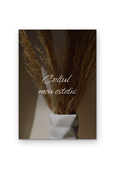 OEM Decorative wall poster My aesthetic corner, minimalist design, 250g cardb...