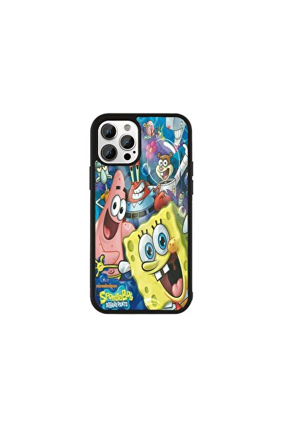 Generic Brand Husa Premium iPhone 11 Pro SpongeBob - Model SpongeBob Friends ...