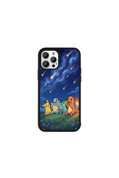 Generic Brand Husa Premium iPhone 11 Pro Max Pokemon - Model Starter Câmp Îns...