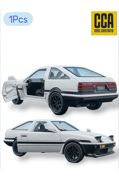 mtaha مجسم سيارة تويوتا AE86 ترينو معدني 1:37 - قطعة من ذكريات الزمن الجميل ت...