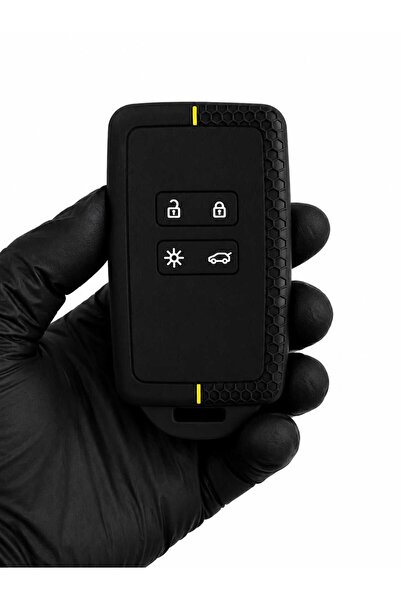 GMA KEYS Θήκη κλειδιού με σχέδιο κηρήθρας για Megane 4, Kadjar, Clio5, Talism...