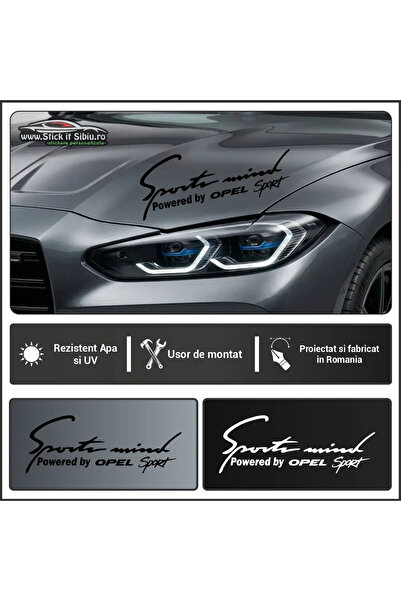 StickITsibiu Αυτοκόλλητο Far-Sports Mind - Opel - Αυτοκόλλητο Αυτοκινήτου |  ...