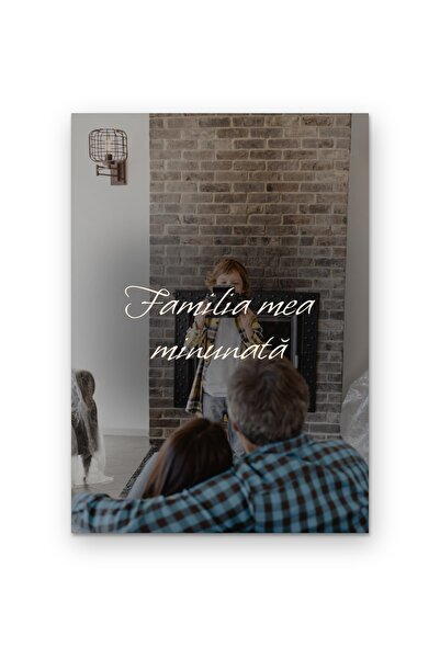 OEM Poster Carton 250g A4 Arta de Perete Familia mea minunata, Decoratiune Ho...