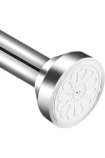 OtherMax Bară Telescopică pentru Perdea de Duș Inoxidabilă Argintie 70-120 cm