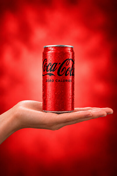 Coca-Cola Zero 185 ml, bax 10 doze, Zero Zahăr, bautura racoritoare carbogazoasa