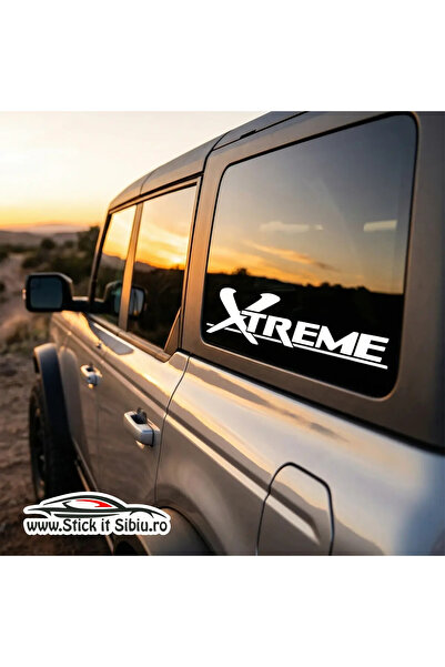 StickITsibiu Xtreme - Autocolant auto |   Rezistent la apă și UV