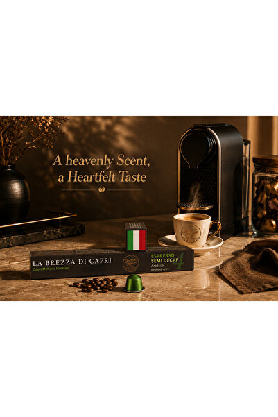 A BREZZA DI CAPRI (Capri Meltemi Harmanı) SEMI DECAF KAPSÜL KAHVE