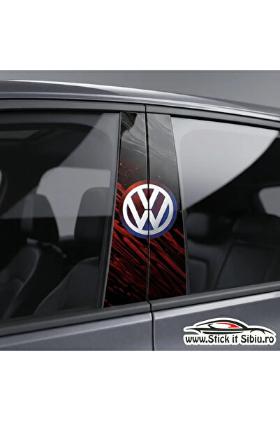 StickITsibiu ΟΛΟΚΛΗΡΟ ΣΕΤ αυτοκόλλητων Stalpi Usi - BLOODLINE VOLKSWAGEN - Αυ...