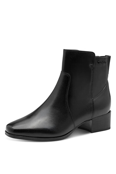 Tamaris Botine Comfort 85300-45 negre, croială largă