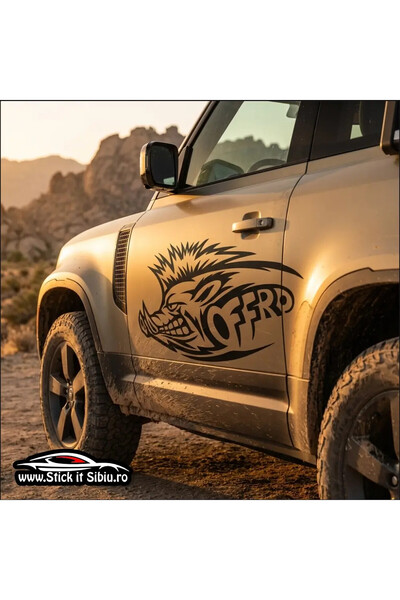 StickITsibiu Autocolant Off-Road 44 Mistret - Autocolant auto |   Rezistent l...