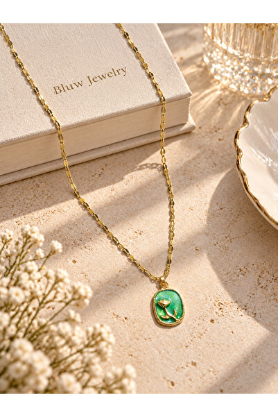 Bluw Jewelry سلسلة قلادات الورد من روزيل