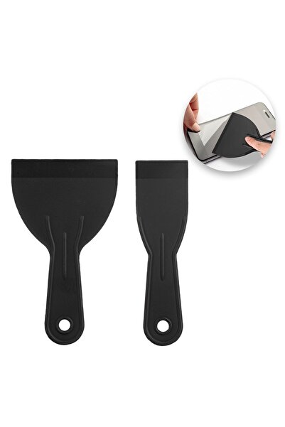 OEM Set de 2 spatule din plastic gri - 5x18cm și 10x18cm