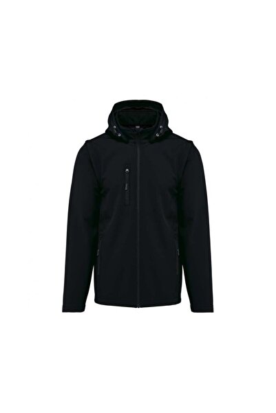 Kariban Jacheta unsiex, softshell cu 3 straturi, maneci detasabile - KA422