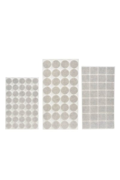 OEM 104 bucăți Protecții pentru podea pentru mobilier, 3 mărimi, din pâslă al...