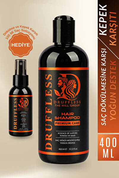 DRUFFLESS Dökülme Karşıtı Kepek Karşıtı Biotin ve Keratinli Şampuan 400 ml + ...
