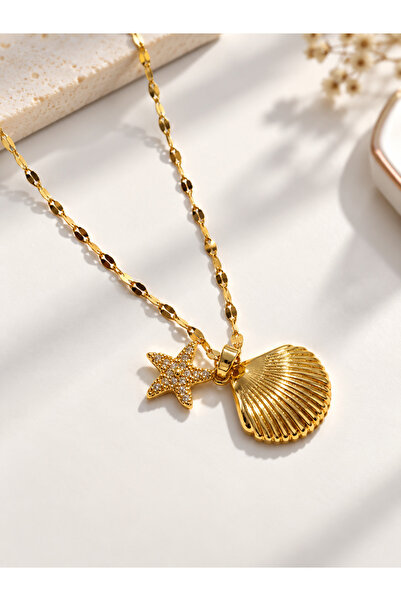 Bluw Jewelry Aurelia Starfish & Shell Necklace