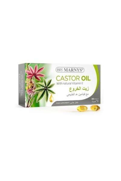 Marnys Castor Oil - 60 Caps