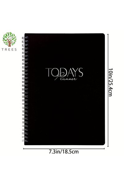 Choice 24 Undated 7 Days Weekly Planner Notebook with Hourly Schedule, Meal P...