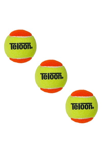 OEM 3 bucăți mingi de tenis galben-portocalii, diametru 7cm