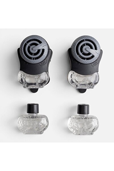 OEM Odorizant auto pentru grila de ventilație Black Ice cu 2 rezerve