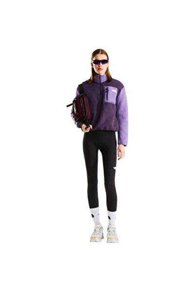 THE NORTH FACE W Yumiori 1/4 Zip Kadin Mor Polar