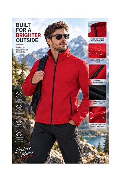iDeal Basic Men's softshell jacket, - IB410