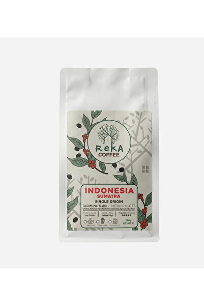 Indonesia Sumatra Single Origin Öğütülmüş Filtre Kahve 250 g