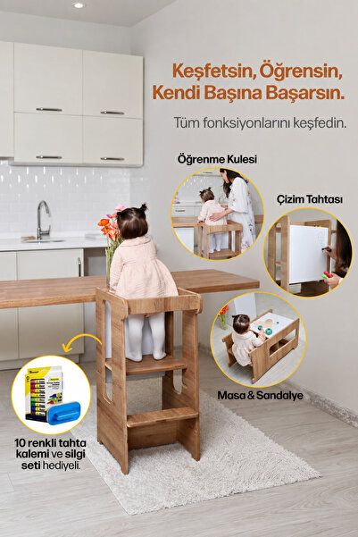 Kiddleton Çok Fonksiyonlu Öğrenme Kulesi