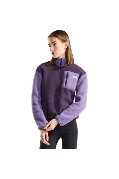 THE NORTH FACE W Yumiori 1/4 Zip Women's Purple Fleece