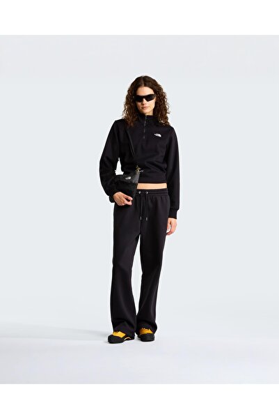 THE NORTH FACE W Tnf Essential Simple Dome Straight Leg Women's Black Sweatpants