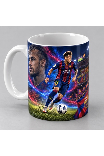 A&B C0LLECTI0N Neymar Barcelona Desenli Kupa Bardak