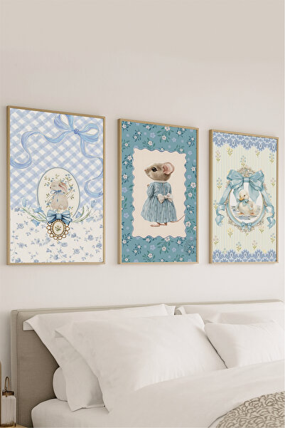 VOBA STORE SET DE PICTURĂ PENTRU CAMERA COPIILOR CU CADRU DECORATIV -165