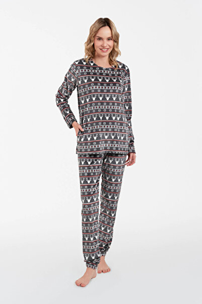 Other Set de damă islandez, mâneci lungi, pantaloni lungi, L