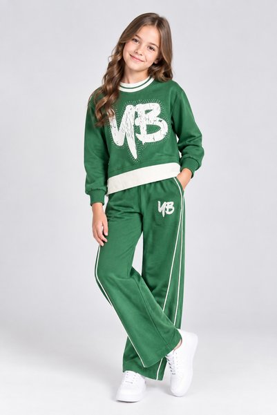 mb kids Yb Printed Girls' 2-Piece Set