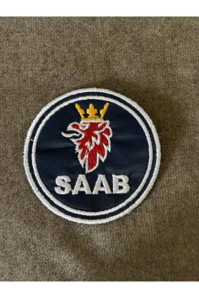 icase Embroidered Group Patch with Saab Red-Crowned Griffon Figure Arma Patch