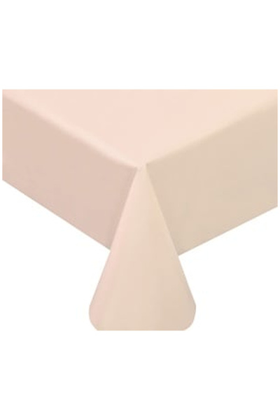 OEM Ecru Plastic Tablecloth 137x274cm