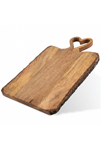 Orion Placă de tăiat și servit din lemn de mango 45x25 cm