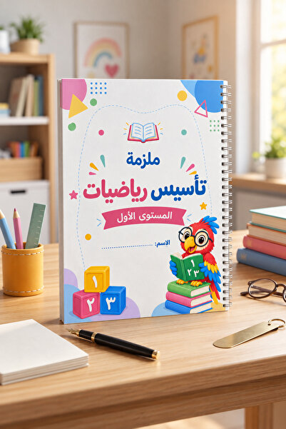 Generic Brand ملزمة تأسيس رياضيات للأطفال - المستوى الأول