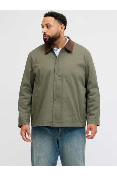 Jack & Jones Premium Jack Jones Graham Worker Büyük Beden Erkek Ceket 12289035